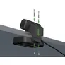Brennenstuhl estilo Duplex Tischsteckdosenleiste 10-fach schaltbar, 2m schwarz