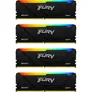 128GB (4x32GB) KINGSTON FURY Beast RGB DDR4-3600 CL18 RAM Gaming Arbeitsspeicher
