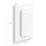 Philips Hue White & Color Ambiance Infuse Deckenleuchte rund weiß (L) + Dimmschalter Weiß