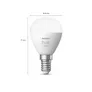 Philips Hue White E14 Luster Doppelpack 2x 470lm