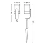 Philips Hue White & Color Ambiance Lily Spot Outdoor schwarz