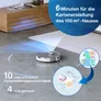 [CB] ECOVACS X1 OMNI weiß Saugroboter mit Wischfunktion, 5000PA