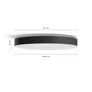 Philips Hue White Ambiance Enrave Deckenleuchte rund schwarz + Dimmschalter • XL
