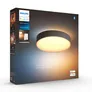 Philips Hue White Ambiance Enrave Deckenleuchte rund schwarz + Dimmschalter • M