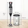 Bosch MSM4B6V2 Stabmixer ErgoMaster Serie 4 1000W, schwarz