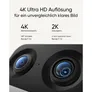 eufy S350 Überwachungskamera 4K 360 Grad Dual-Cam Indoor + Homebase 3