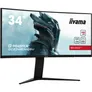 iiyama G-MASTER GCB3480WQSU-B1 86,4 cm (34") UWQHD VA Curved Gaming Monitor 21:9 HDMI/ DP 165Hz 1ms