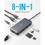 Anker 553 USB-C Hub | 8-in-1, 4K HDMI, silber