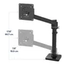 Ergotron NX Monitor Tischhalterung bis 8kg 34 Zoll (45-669-224), schwarz