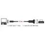 Delock Adapter USB Type-C™  1 x Seriell DB9 RS-232 15cm schwarz