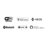 Denon AVR-X1800HDAB 7.2 AV Receiver Schwarz 8K Dolby Atmos, HEOS Built-in