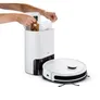 MEDION MD 11415 X20 Laser Saugroboter mit Absaugstation, weiß/schwarz