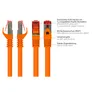 Good Connections 1m RNS Patchkabel CAT6 S/FTP PiMF orange