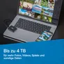 Crucial X9 Portable SSD 1 TB USB-C 3.1 (10Gb/​s) externe Festplatte SSD