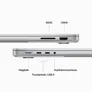 Apple MacBook Pro 14" 2023 M3/16/1 TB 8C CPU 10C GPU Silber MXE13D/A