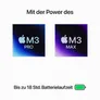 Apple MacBook Pro 14" 2023 M3 Max/36/2 TB 14C CPU 30C GPU Space Schwarz BTO