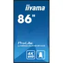 iiyama ProLite LH8664UHS-B1AG 217,4cm (85,6") 4K Digital Signage Monitor HDMI