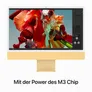 Apple iMac 24" Retina 4,5K 2023 M3/16/256GB 10C GPU Gelb Num BTO