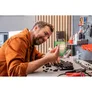 CHERRY KC 200 MX - MX2A Red/Linear - Kabelgebundene Tastatur, Schwarz/Bronze