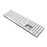 CHERRY KC 200 MX - MX2A Brown/Tactile - Kabelgebundene Tastatur, Weiß/Silber