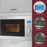 Bomann MWG 3001 H EB 25L Rahmenlos Einbaumikrowelle Grill & HL inox