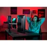 Hama 00118495 Monitorhalterung, 3 Monitore, höhenverstellbar, schwenk-/neigbar, 13“ - 27