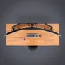 Hama 00118495 Monitorhalterung, 3 Monitore, höhenverstellbar, schwenk-/neigbar, 13“ - 27