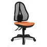 Topstar Bürodrehst. OPEN POINT SY, o. Armlehnen, Netzrückenlehne, orange