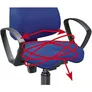 Topstar Operator-Drehstuhl, Flachsitz mit Knierolle u. Body Balance Tec®,schwarz