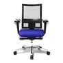 Topstar Bürodrehstuhl SITNESS 60, atmungsaktive Rückenlehne, blau/schwarz