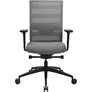 Topstar Bürodrehstuhl SITNESS AirWork, mit verstellbaren Armlehnen, grau
