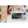 Severin MW 7776 Mikrowelle mit Grill- und Heißluftfunktion