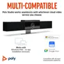 Poly Studio USB-Video-Bar - Passend für Huddle- und mittelgroße Meetingräume