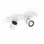 Philips Hue White & Color Ambiance Argenta Deckenleuchte weiß • 2er-Spot