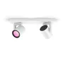 Philips Hue White & Color Ambiance Argenta Deckenleuchte weiß • 2er-Spot