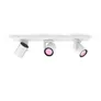 Philips Hue White & Color Ambiance Argenta Deckenleuchte weiß • 3er-Spot