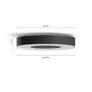 Philips Hue White & Col. Amb. Infuse Deckenleuchte L schwarz 3.450 lm