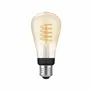 Philips Hue White Ambiance E27 Einzelpack Edison ST64 Filament 550lm