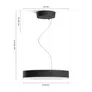Philips Hue White Amb. Enrave Pendelleuchte schwarz 4500lm inkl. Dimmschalter
