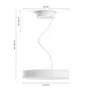 Philips Hue White Amb. Enrave Pendelleuchte weiß 4500lm inkl. Dimmschalter