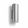 Philips Hue White & Col. Amb. Appear Wandleuchte rund Edelstahl 1200lm
