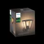 Philips Hue White Inara Wandleuchte schwarz 1x550lm