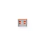 SMARTKEEPER ESSENTIAL 6x USB-A Blocker mit 1x Lock Key Basic Orange