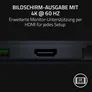 RAZER USB-C Dock 4K Schwarz | 2x USB-C, 4x USB-A, Ethernet, HDMI, 3,5mm Klinke
