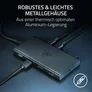 RAZER USB-C Dock 4K Schwarz | 2x USB-C, 4x USB-A, Ethernet, HDMI, 3,5mm Klinke