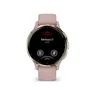 Garmin Venu® 3S Dust Rose/Softgold mit Schnellwechsel-Silikon-Armband