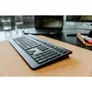 Cherry KW 3000 schwarz - Geräuscharme, kabellose Full-Size-Tastatur