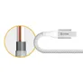 ALOGIC Super Ultra USB 3.1 USB-C auf USB-A Adapter 15cm silber