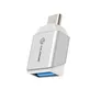 ALOGIC Ultra-Mini-USB-C auf USB-A Adapter silber