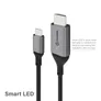 ALOGIC USB-C-Kabel (männlich) auf HDMI (männlich) 2m grau